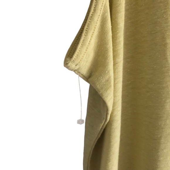 Madewell Linen Blend Muscle Tank Yellow XXL - Picture 4 of 10